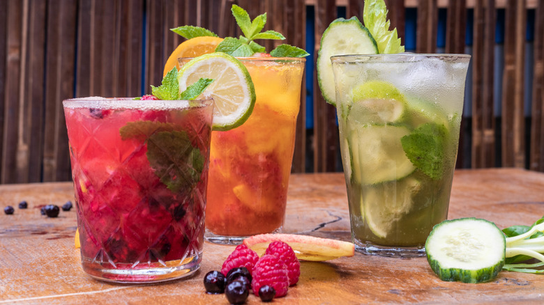 fruity mocktails 