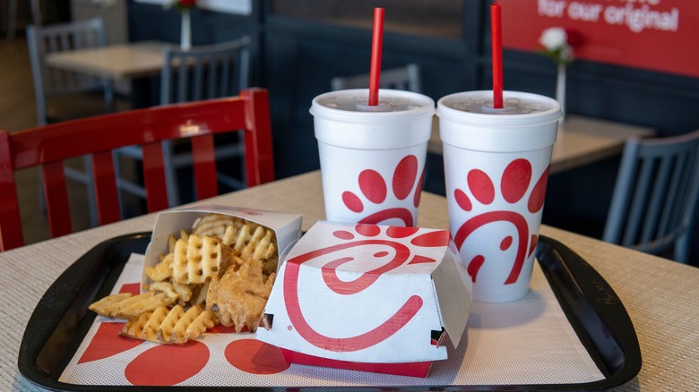 Chick-fil-A food and drinks