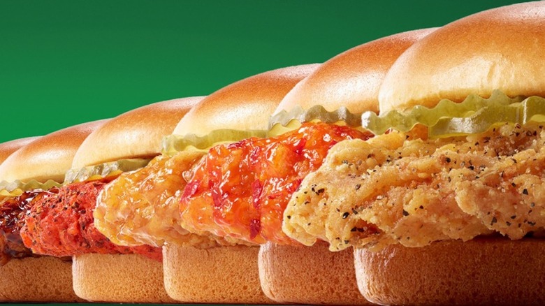  Sándwiches de pollo Wingstop