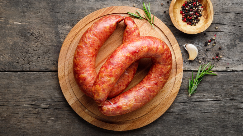 smoked sausage rings