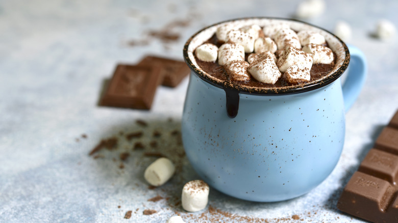 hot chocolate mug