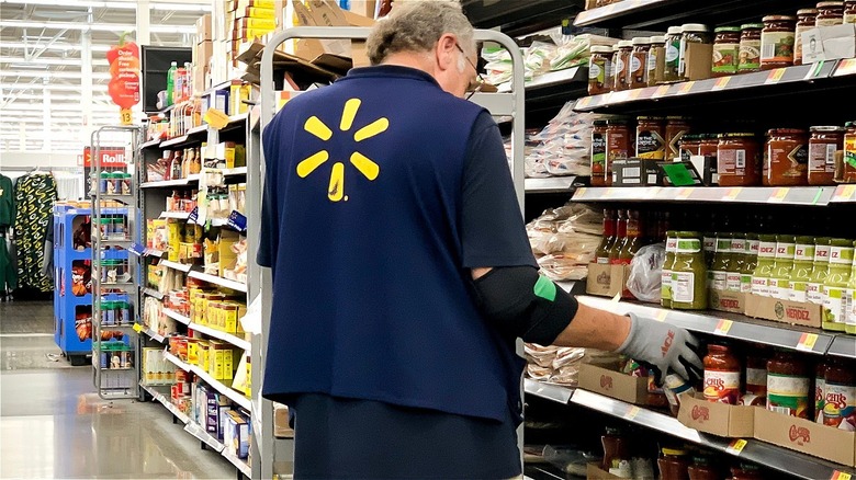 Walmart employee