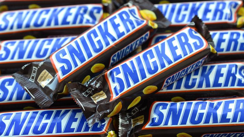 Snickers chocolate bars