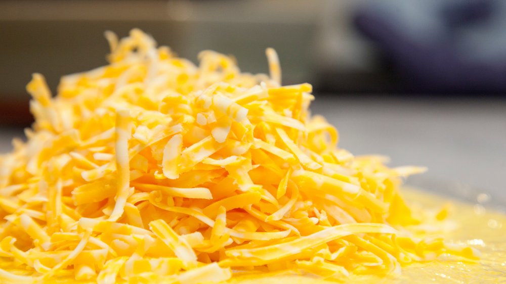 Shredded cheese