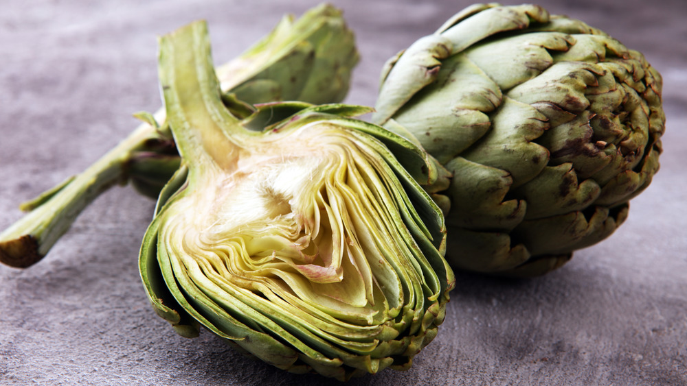 fresh artichokes