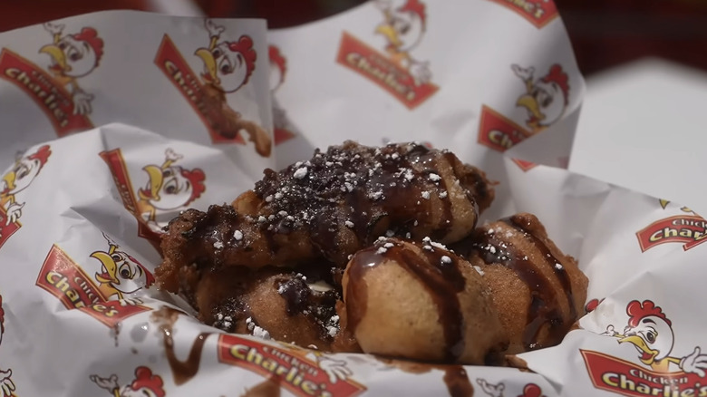 Pile of Deep Fried Tiramisu