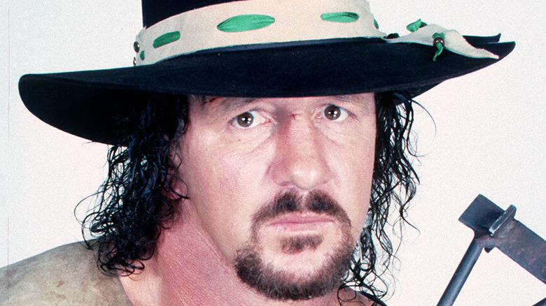 Terry Funk in cowboy hat
