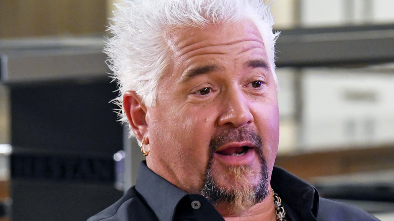 Guy Fieri talking