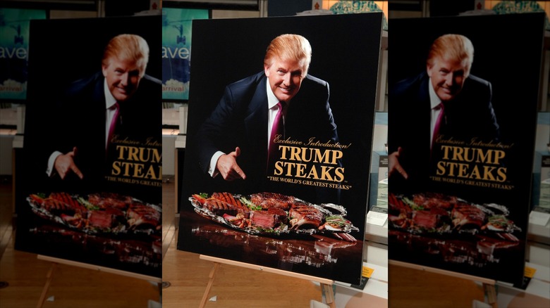 Trump Steaks poster