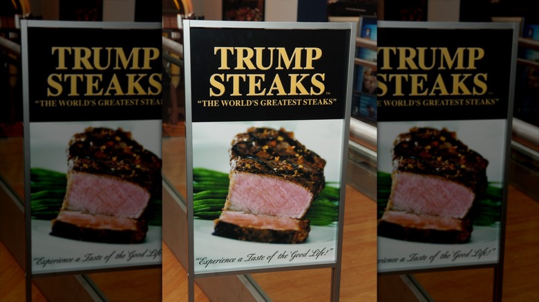 Trump Steaks poster