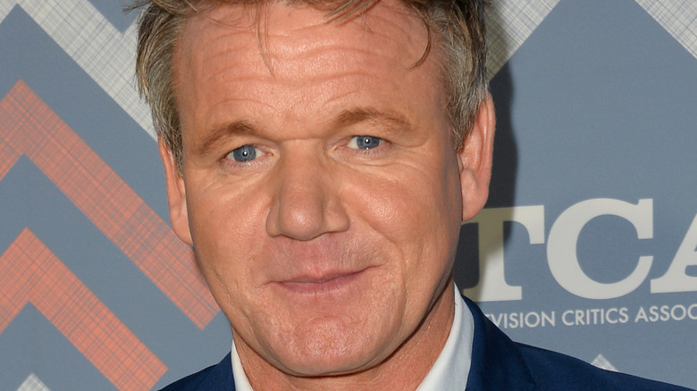 Closeup of Gordon Ramsay