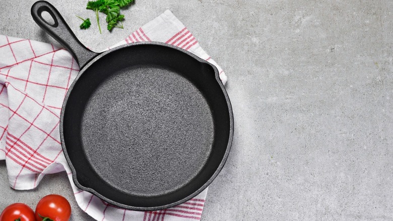 Cast-iron skillet