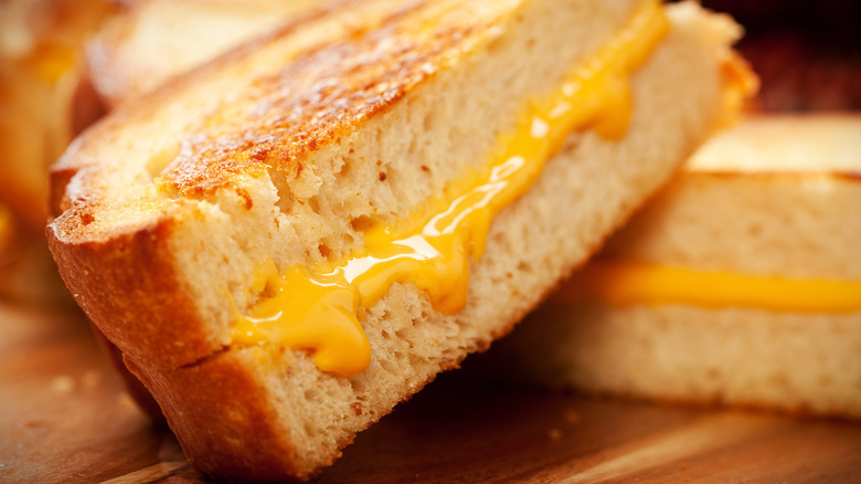 Grilled cheese sandwich