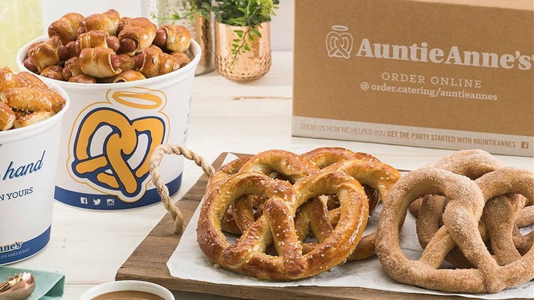 Auntie Anne's pretzels