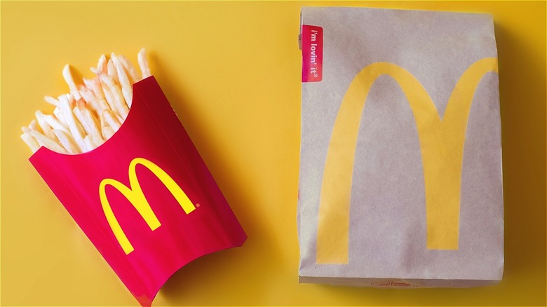 McDonald's bag and fries