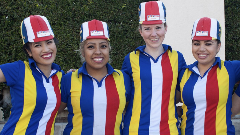 Match these Eighties fast food uniforms to the right restaurants