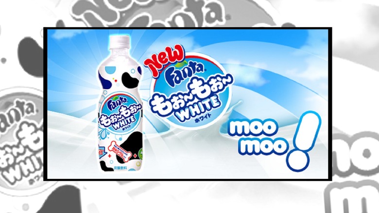 Fanta Moo Moo White soda