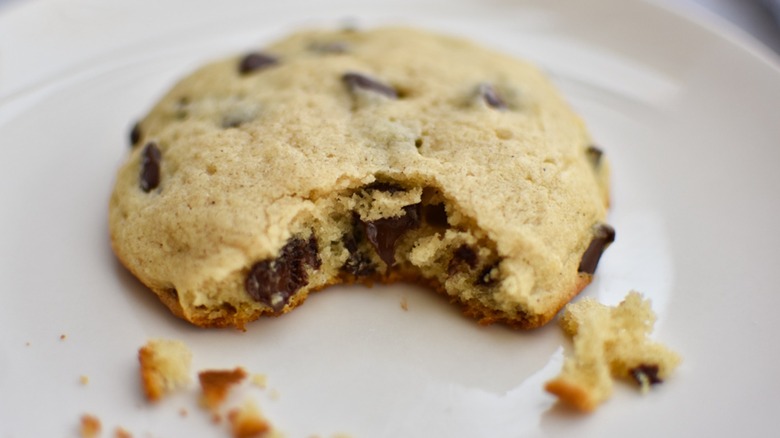 cookie with bite taken out