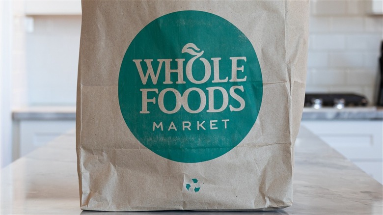 Whole Foods paper bag