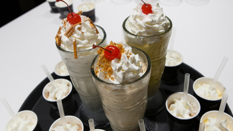 Steak 'n' Shake milkshakes