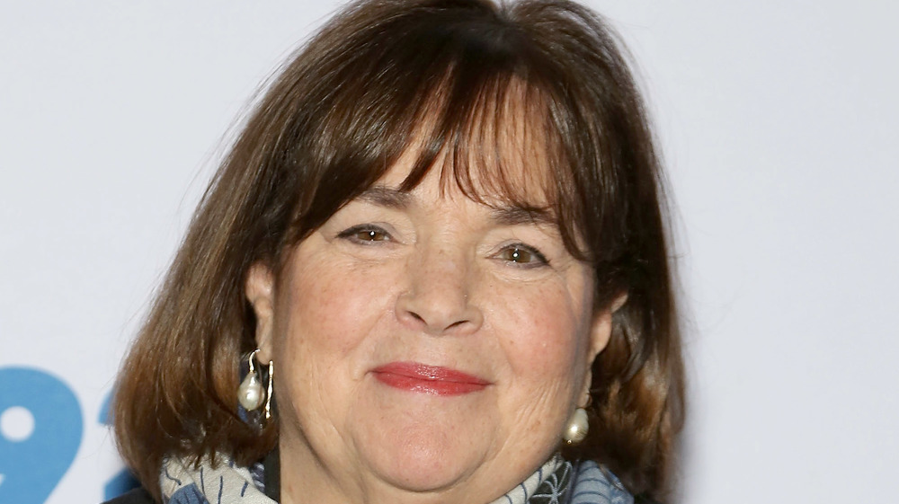 Ina Garten in pink lipstick