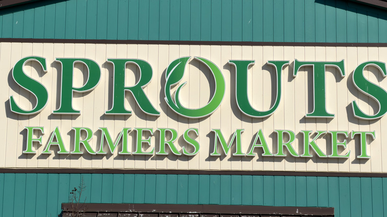 exterior sign of Sprouts store