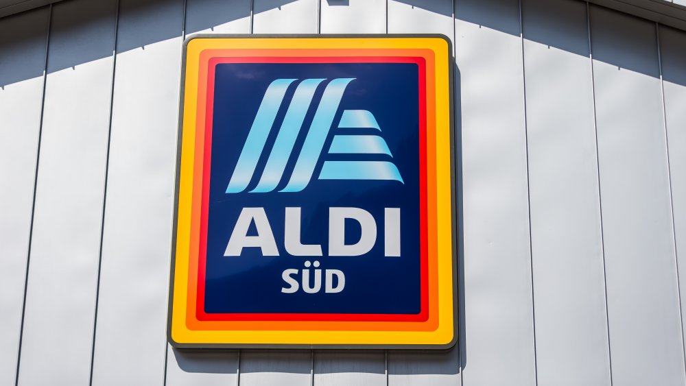 German Aldi sign