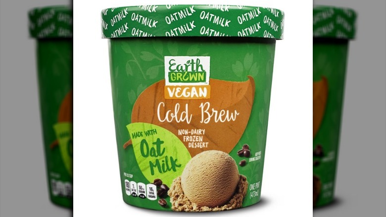 Vegan Earth Grown Cold Brew oat milk frozen dessert