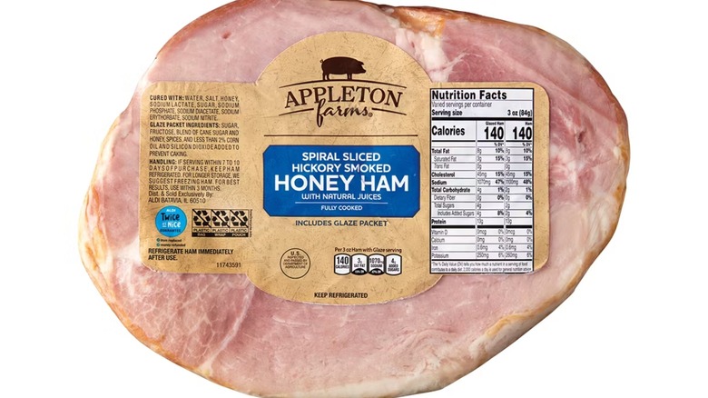 Appleton Farms Spiral Sliced ham from Aldi