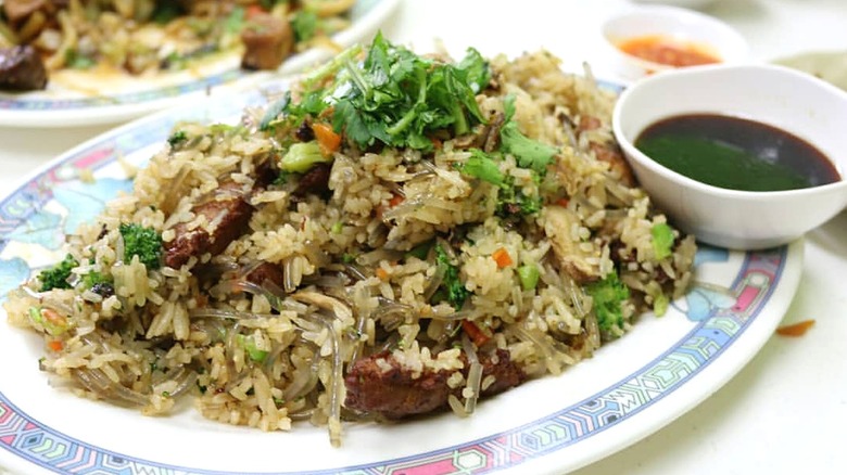 Plate of Kevin's fried rice