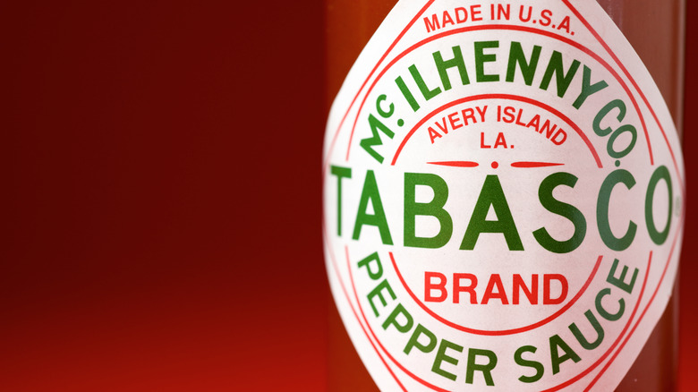 Tabasco sauce bottle