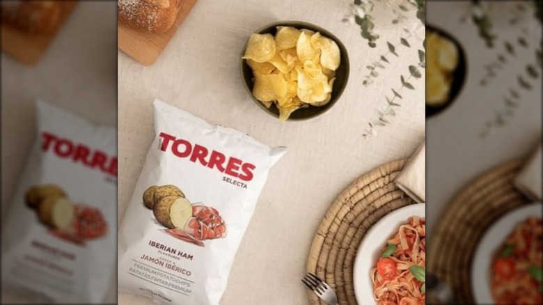 Torres Jamón Ibérico potato chips