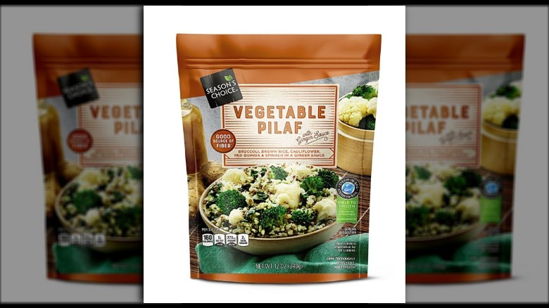 Season's Choice Veggie Pilaf with Ginger Riced Cauliflower