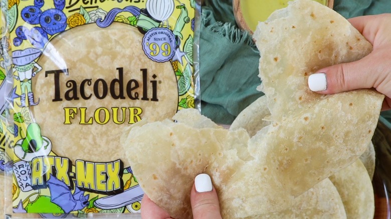 Tacodeli flour tortillas