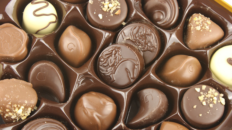 Assorted Godiva chocolates