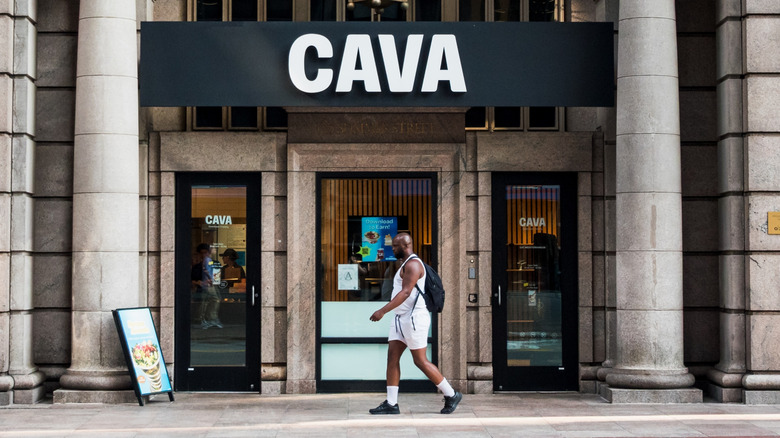 A Cava restaurant in Boston, Massachusetts
