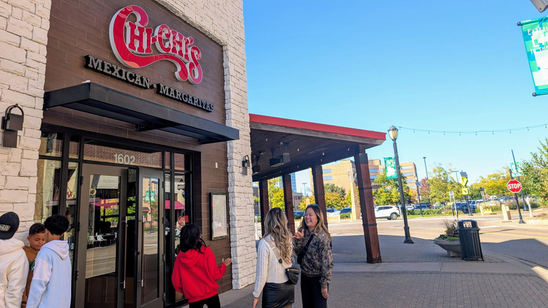 Facade of the new Chi-Chi's restaurant