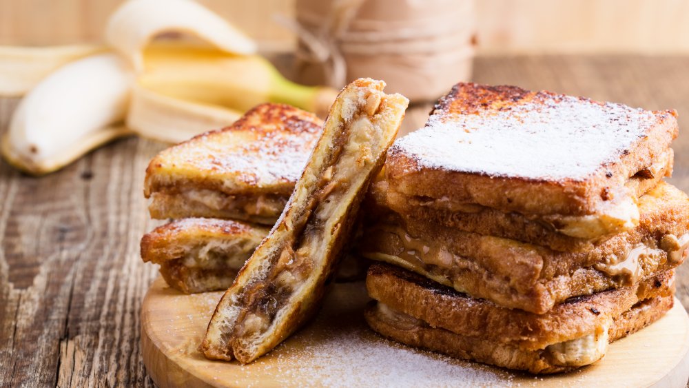 peanut butter and jelly made with French toast