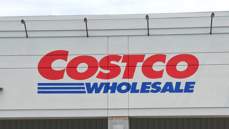 Costco sign storefront exterior