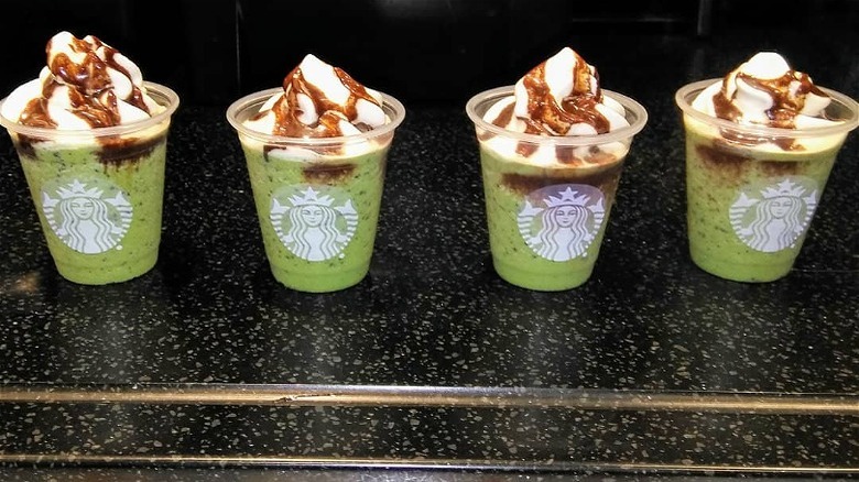 Franken Fruppucino Halloween Starbucks drink