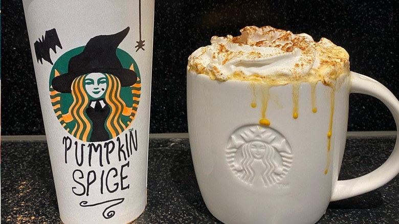 Halloween Starbucks drinks