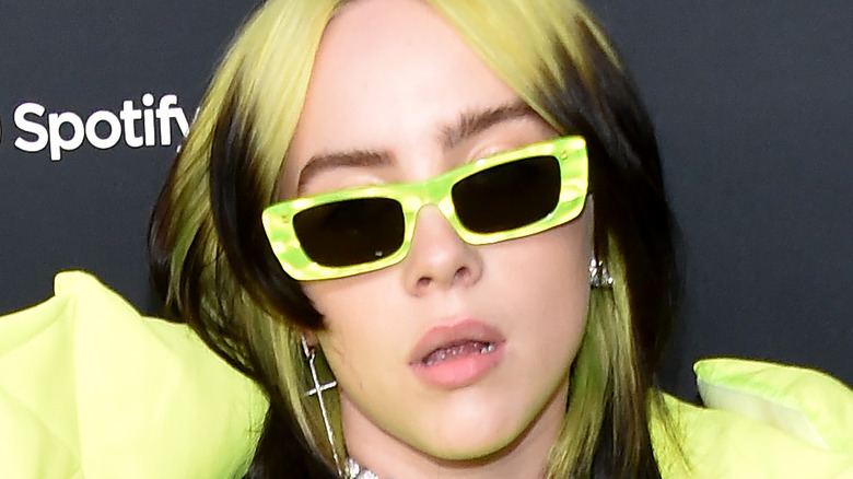 Billie Eilish on red carpet