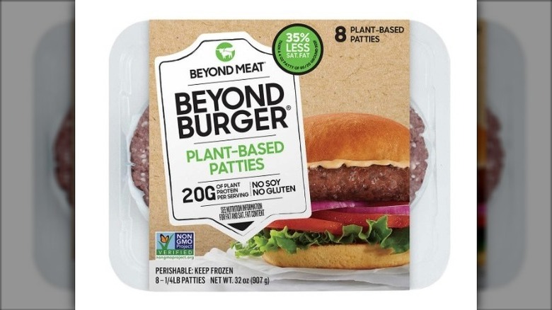 Beyond Burger package of 8 patties