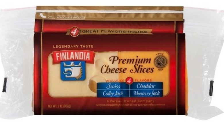 multipack of sliced cheeses