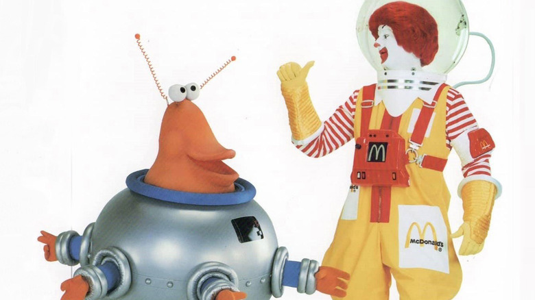 CosMc the alien and Ronald McDonald