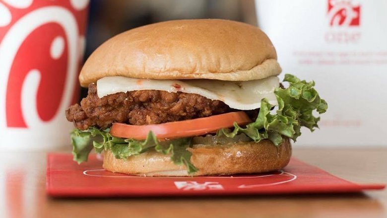 Chick-fil-A sandwich