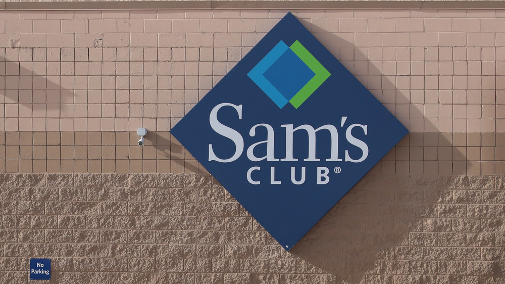 Sam's Club Sign on building