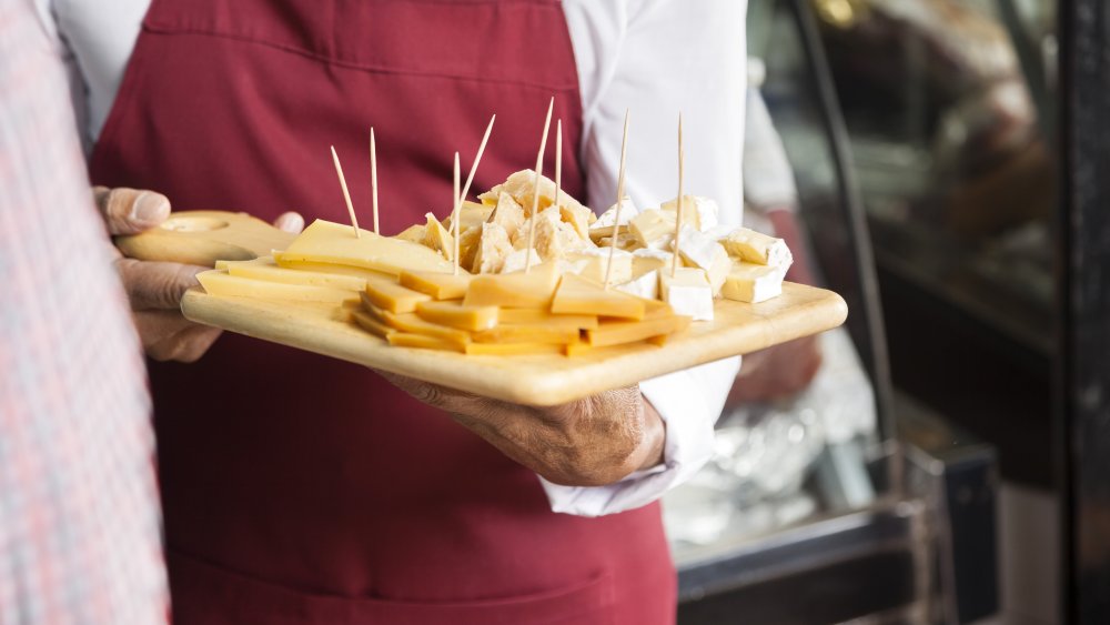 Don't leave sample trash around the store at trader joe's