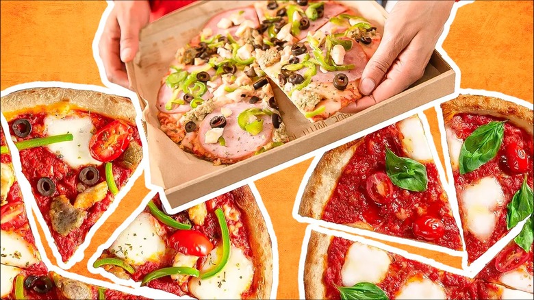 blaze pizza food selection