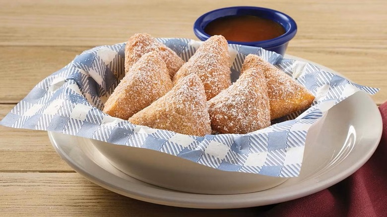 Dish of Cracker Barrel Biscuit Beignets